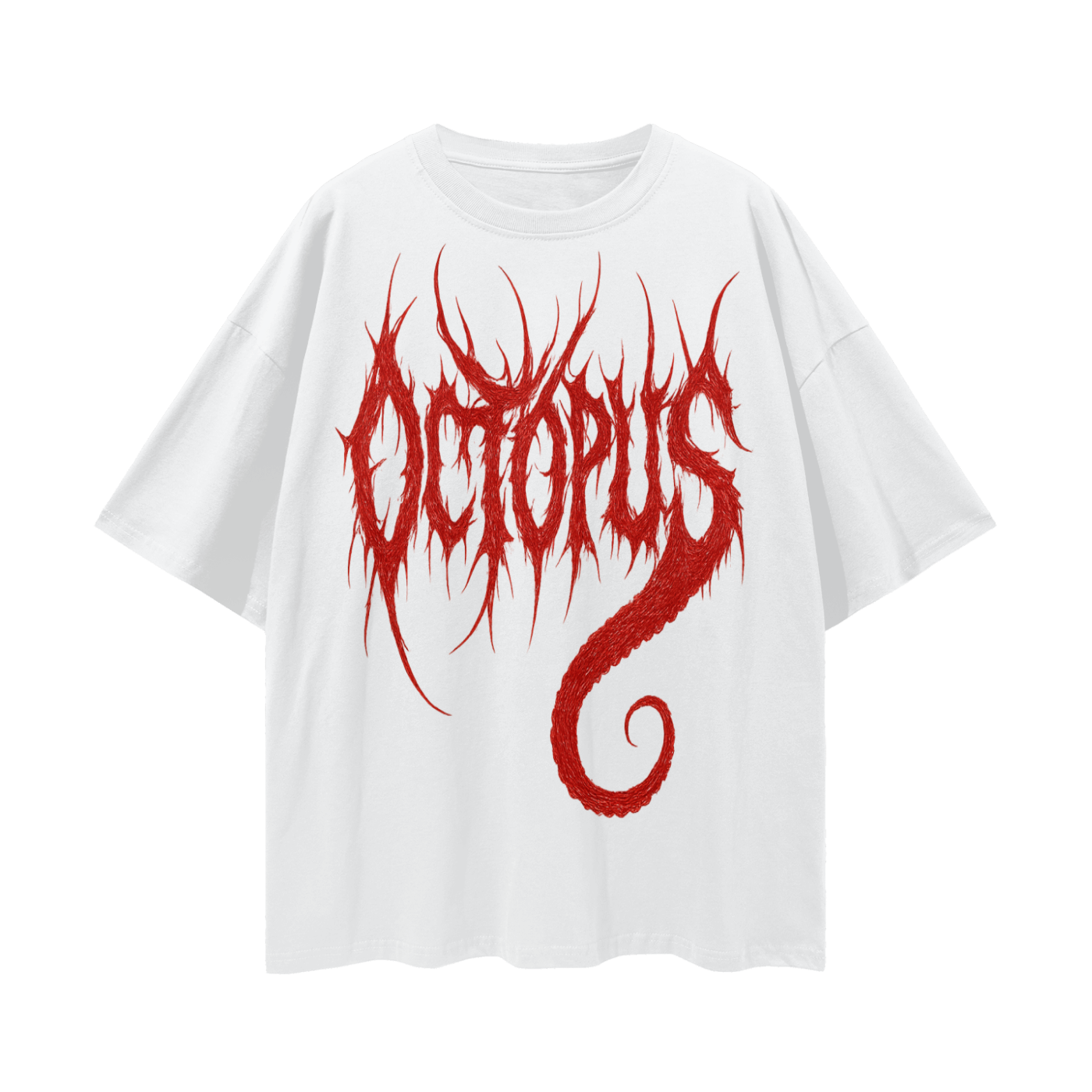 Oversize Deep Drop Shoulder Tee - 190 GSM