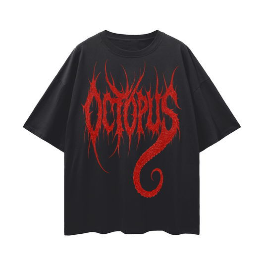 Oversize Deep Drop Shoulder Tee - 190 GSM